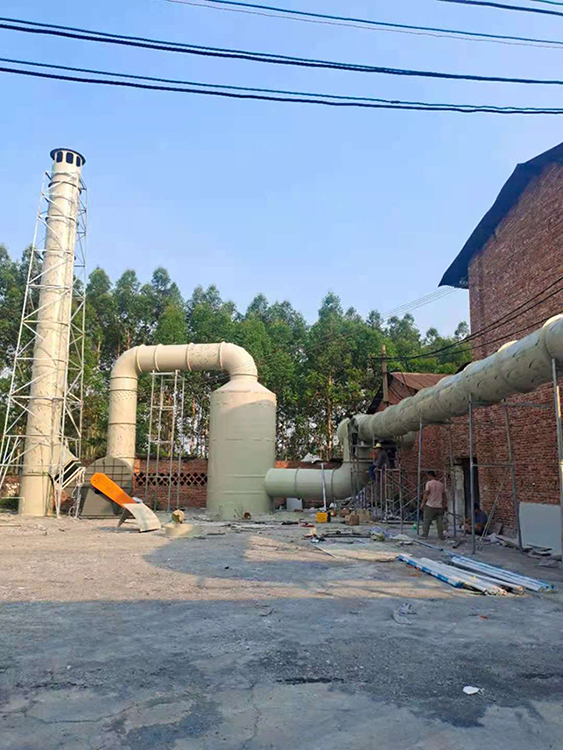 來賓市化工廠廢氣處理